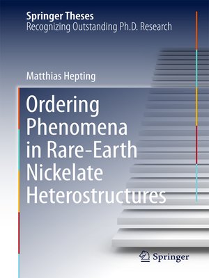 cover image of Ordering Phenomena in Rare-Earth Nickelate Heterostructures